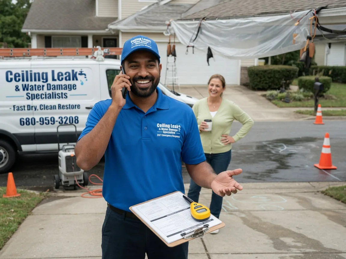 Ceiling Leak Cleanup Fairton, NJ FAQs